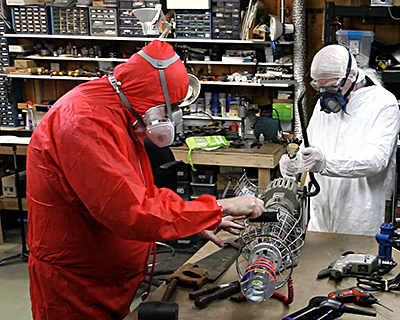 Illuminatus Engineers Mike Gould and Wayne Gillis