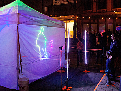 Dances With Lasers at YpsiGLOW
